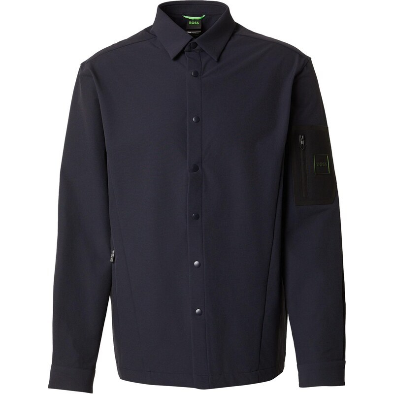 BOSS Prechodná bunda B_EXPEDIT tmavomodrá 67456955