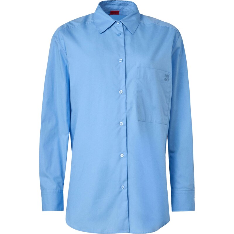 HUGO Blúzka svetlomodrá 67457062