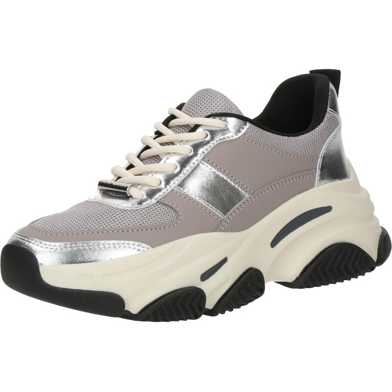 STEVE MADDEN Nízke tenisky Dragon sivá / tmavošedá / strieborná 67457068