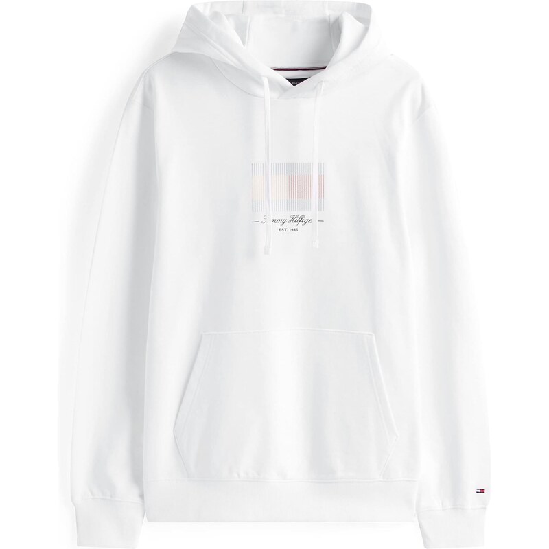 TOMMY HILFIGER Mikina ITHACA pastelovo modrá / jasne červená / čierna 67457184