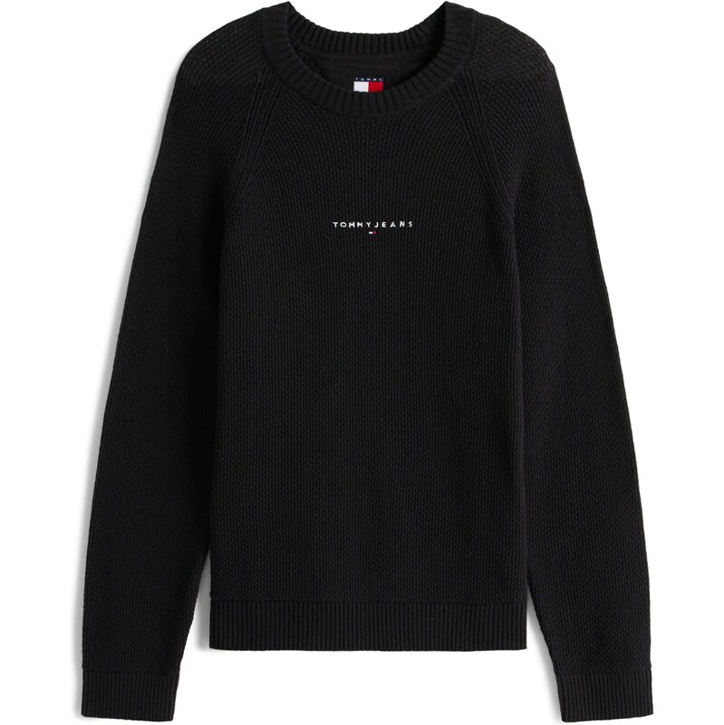 Tommy Jeans Sveter čierna / biela 67457191