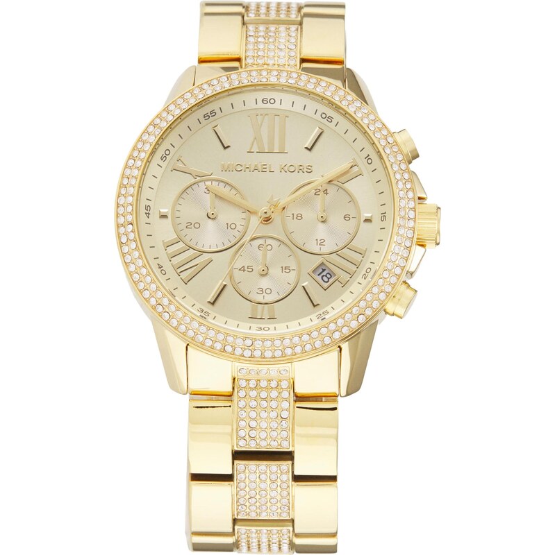 MICHAEL Michael Kors Analógové hodinky BRYNN zlatá / priehľadná 67457221