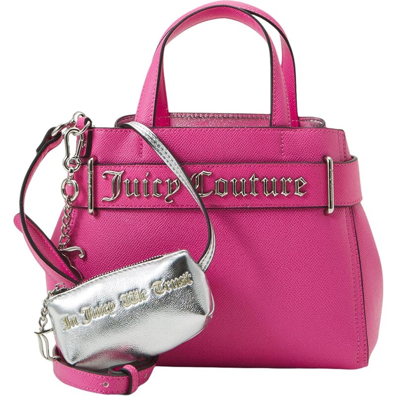 Juicy Couture Kabelka tmavoružová / strieborná 67457247
