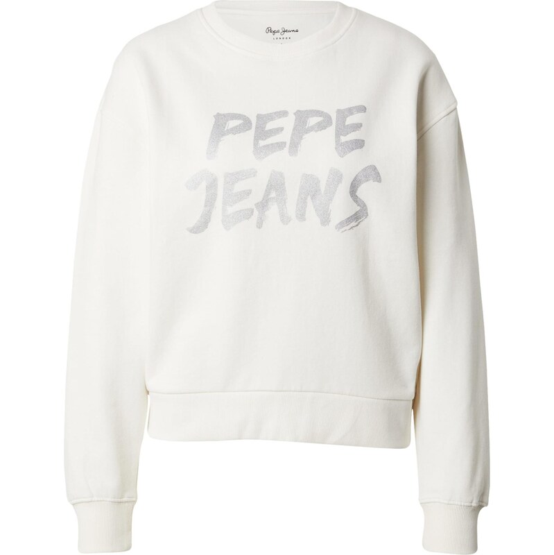 Pepe Jeans Mikina čadičová / biela 67457263