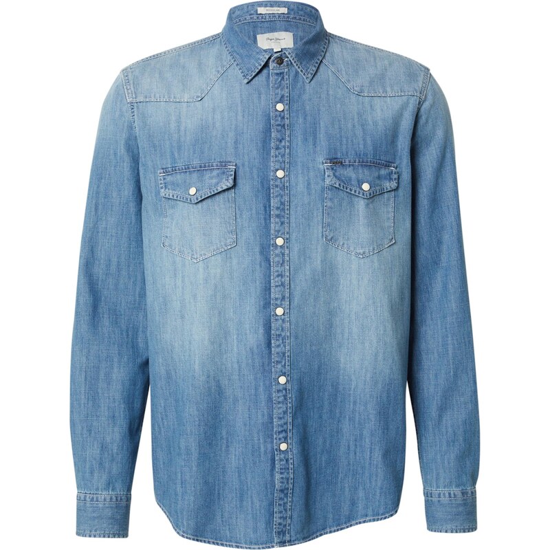 Pepe Jeans Košeľa modrá denim 67457270