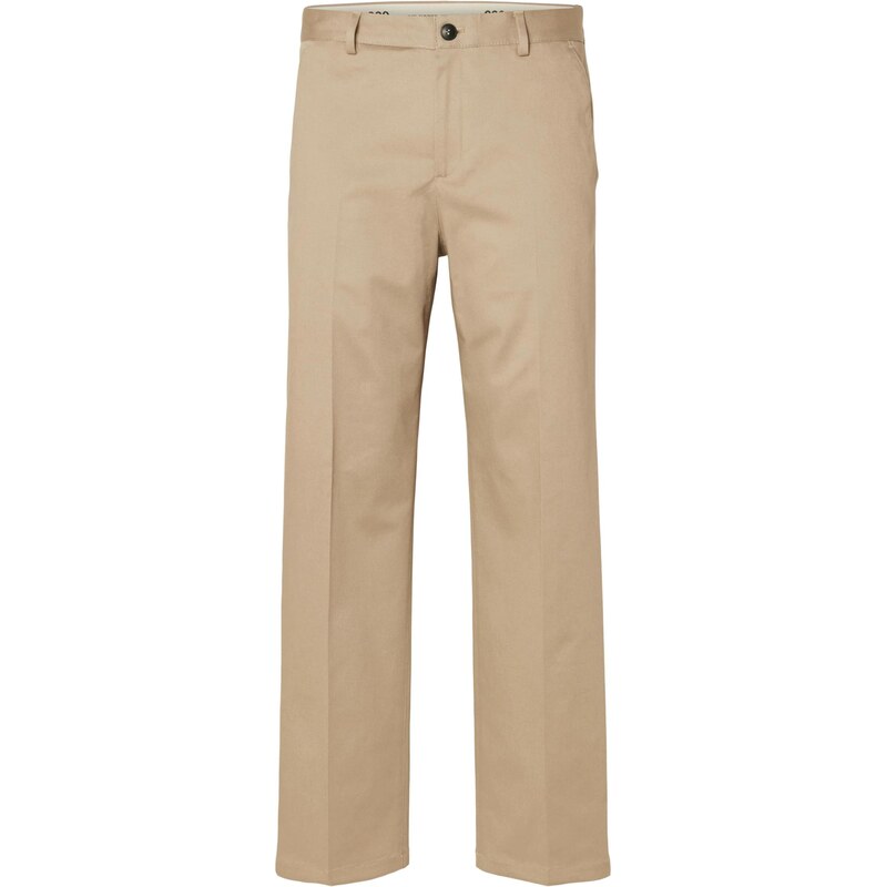 SELECTED Nohavice SLHZWILLIAM sivobéžová 67457291