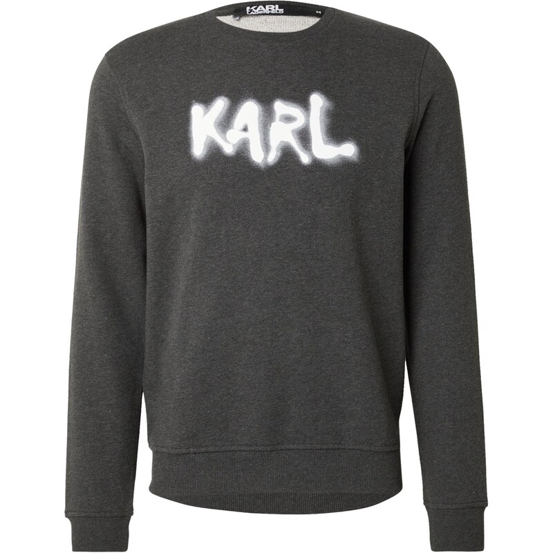 Karl Lagerfeld Mikina sivá / biela 67457313