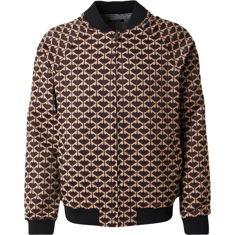 SCOTCH & SODA Prechodná bunda béžová / sivá / burgundská / čierna / 67457333