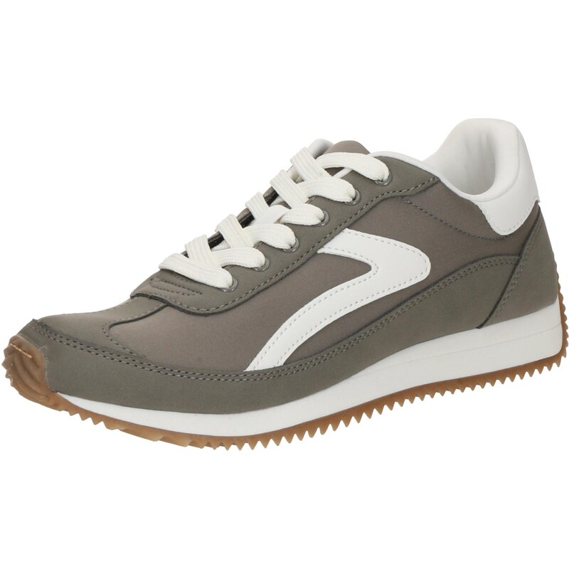 STEVE MADDEN Nízke tenisky Nellaa tmavošedá / biela 67457354