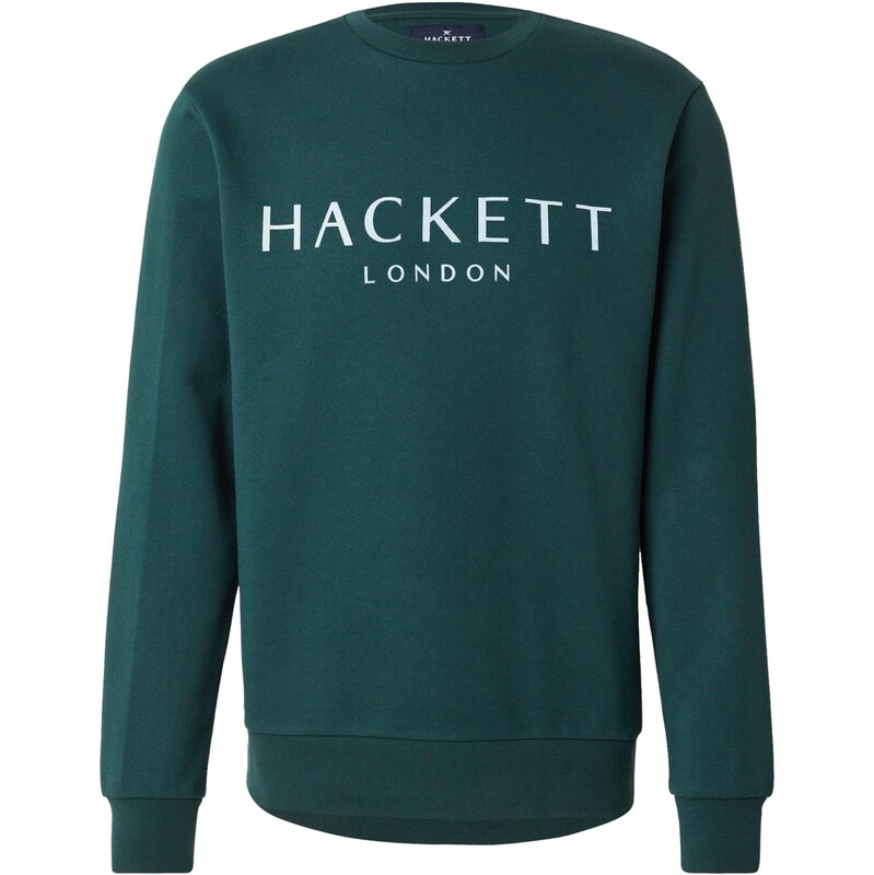 Hackett London Mikina jedľová / biela 67457370