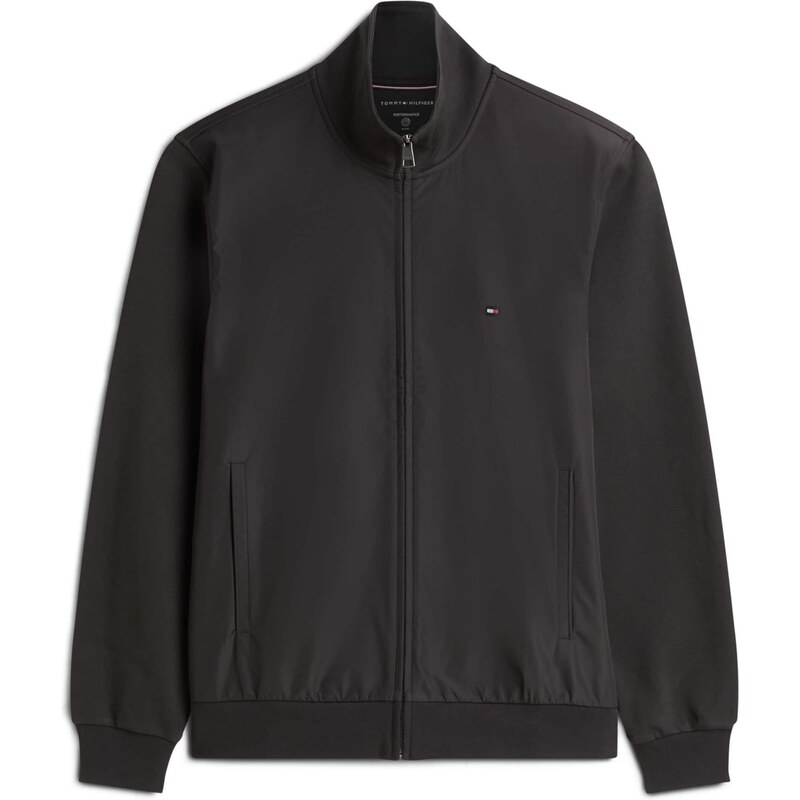TOMMY HILFIGER Tepláková bunda Essential čierna 67457386