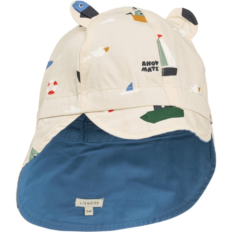 Liewood Klobúk Gorm béžová / modrá / zelená 67457514