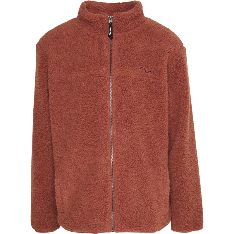 FILA Funkčná flisová bunda BRAUNLAGE hrdzavohnedá 67457544