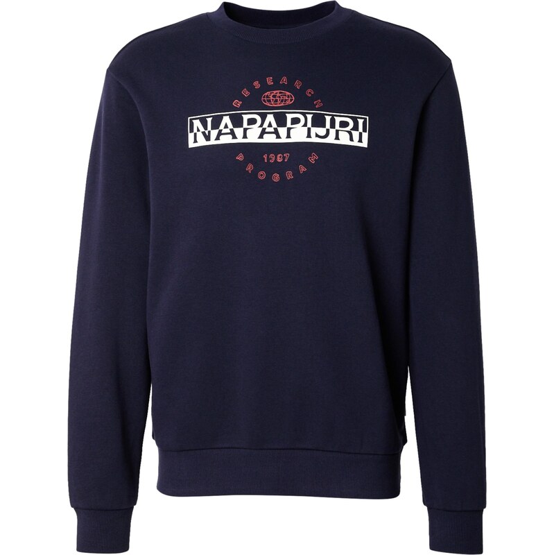 NAPAPIJRI Mikina BANDER C námornícka modrá / červená / biela 67457565