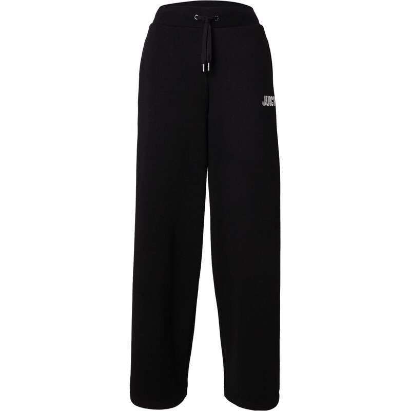 Juicy Couture Nohavice DANNY čierna / strieborná 67457580