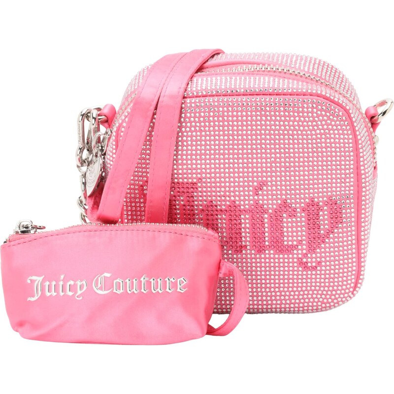 Juicy Couture Taška cez rameno ružová / svetloružová / biela 67458578