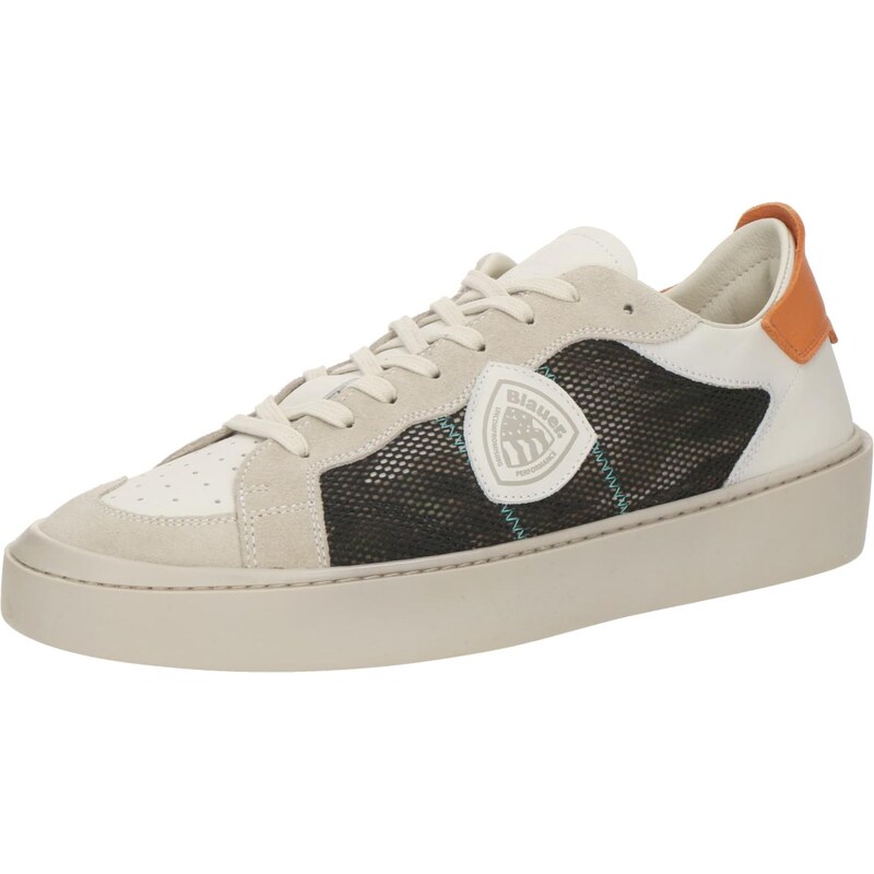 Blauer.USA Nízke tenisky béžová / tmavooranžová / čierna / šedobiela 67458600