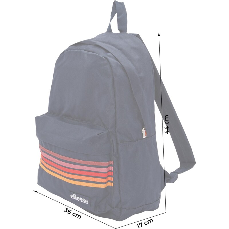 ELLESSE Batoh Presmo námornícka modrá / žltá / oranžová / červená 67458616