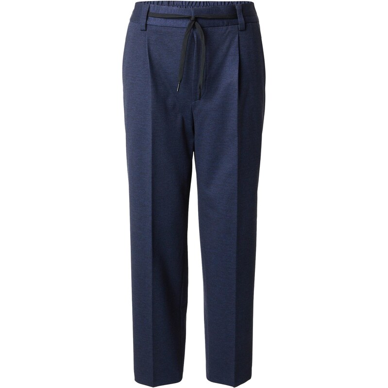 HUGO Plisované nohavice Gos241F1J námornícka modrá 67458639