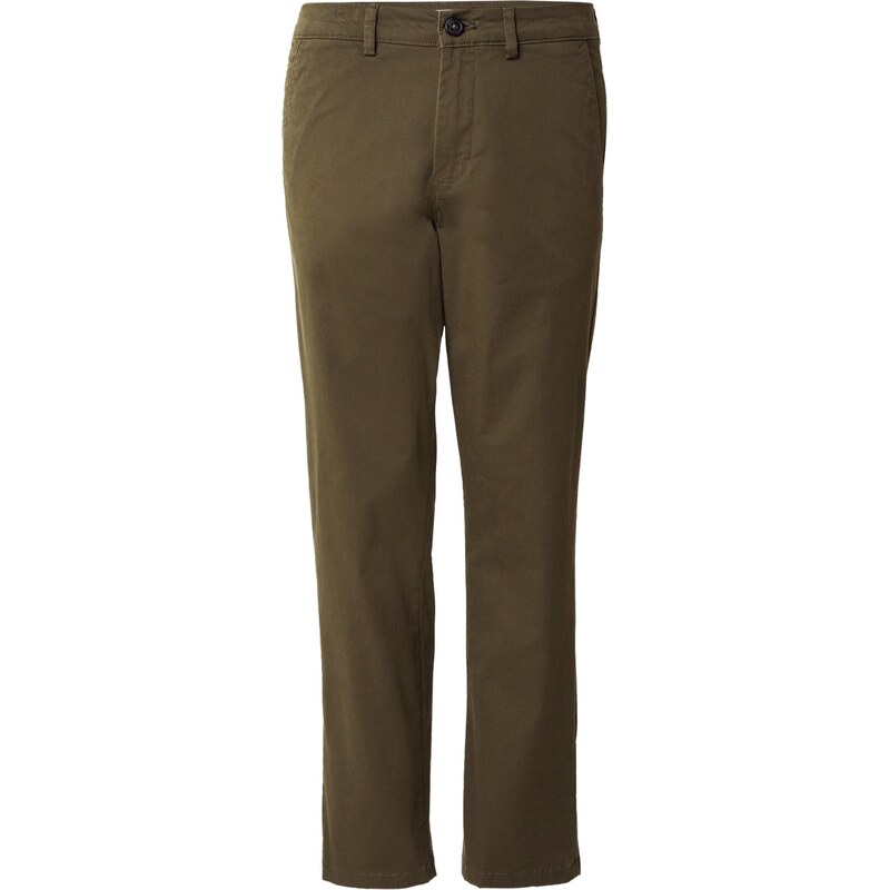 SELECTED Chino nohavice SLHZ196-DANIEL olivová 67458668
