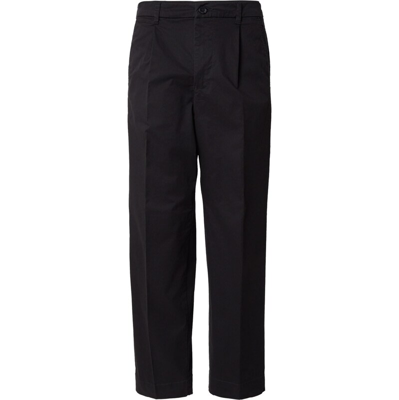 SELECTED Plisované nohavice čierna 67458675