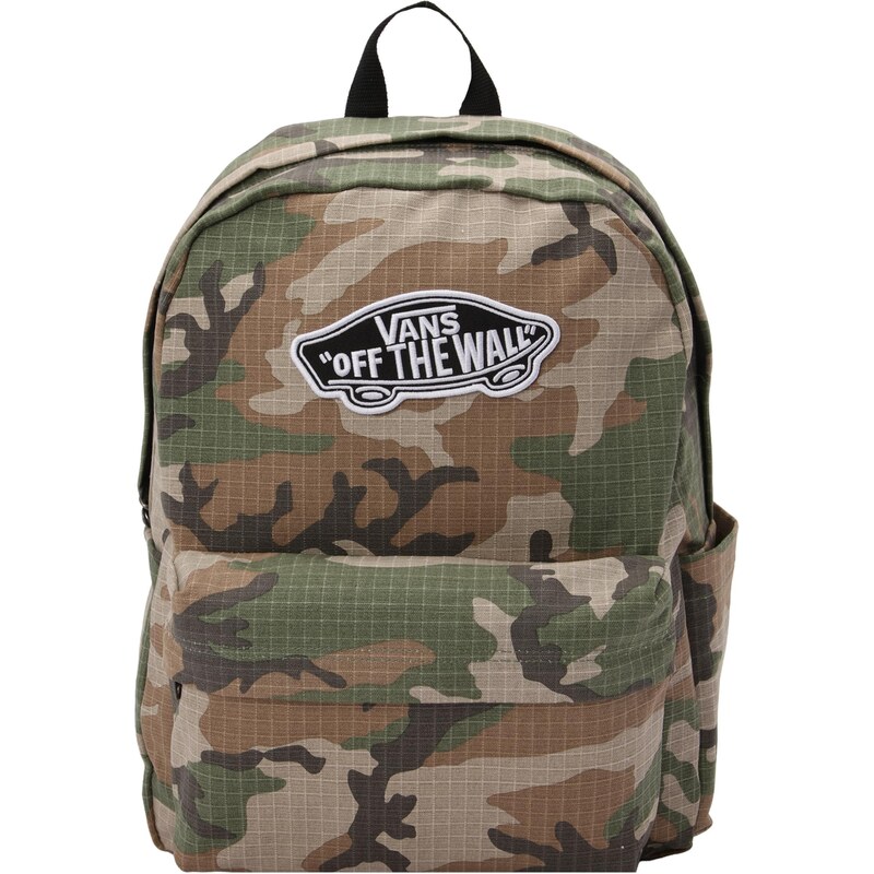 VANS Batoh Old Skool hnedá / brokátová / tmavohnedá / olivová 67458687