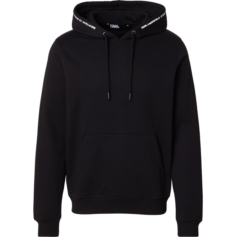 Karl Lagerfeld Mikina čierna / biela 67458708