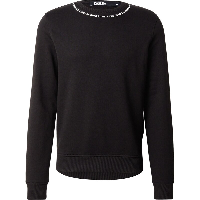 Karl Lagerfeld Mikina čierna / biela 67458703