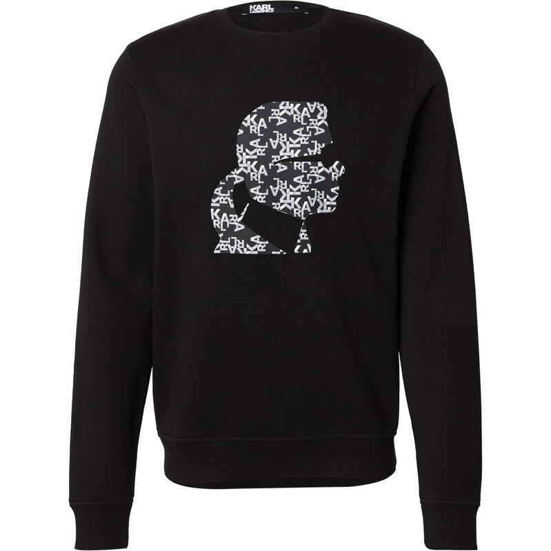 Karl Lagerfeld Mikina sivá / čierna / biela 67458711