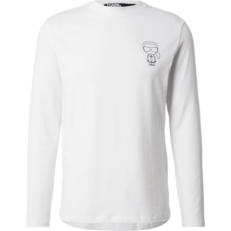 Karl Lagerfeld Tričko čierna / biela 67458713