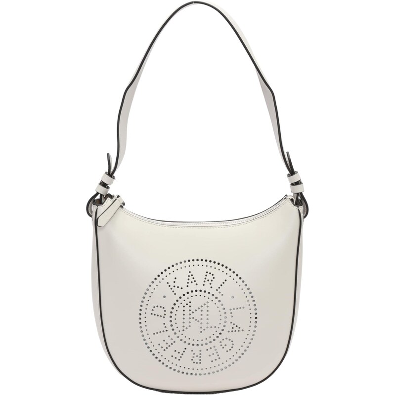 Karl Lagerfeld Kabelka na rameno šedobiela 67458723