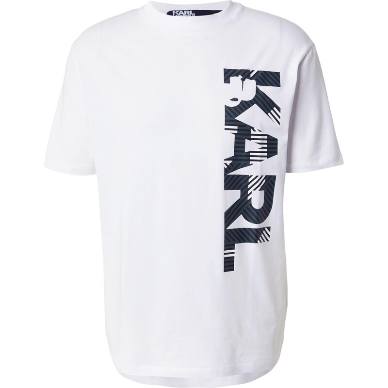 Karl Lagerfeld Tričko jedľová / čierna / biela 67458728