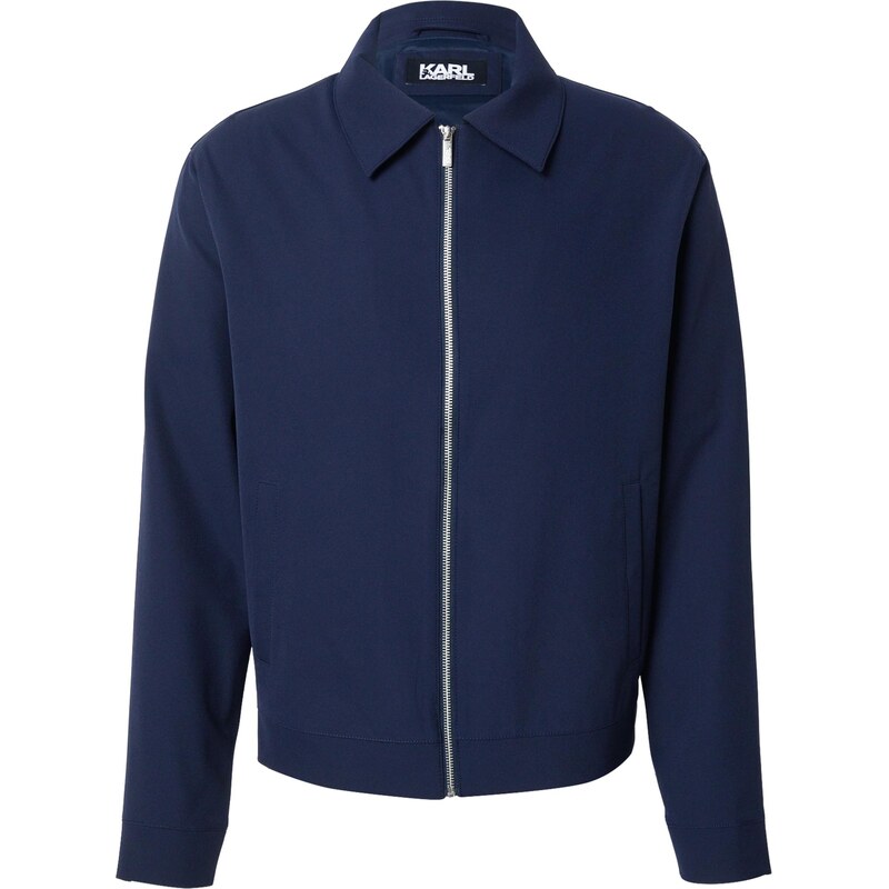 Karl Lagerfeld Prechodná bunda námornícka modrá 67458767