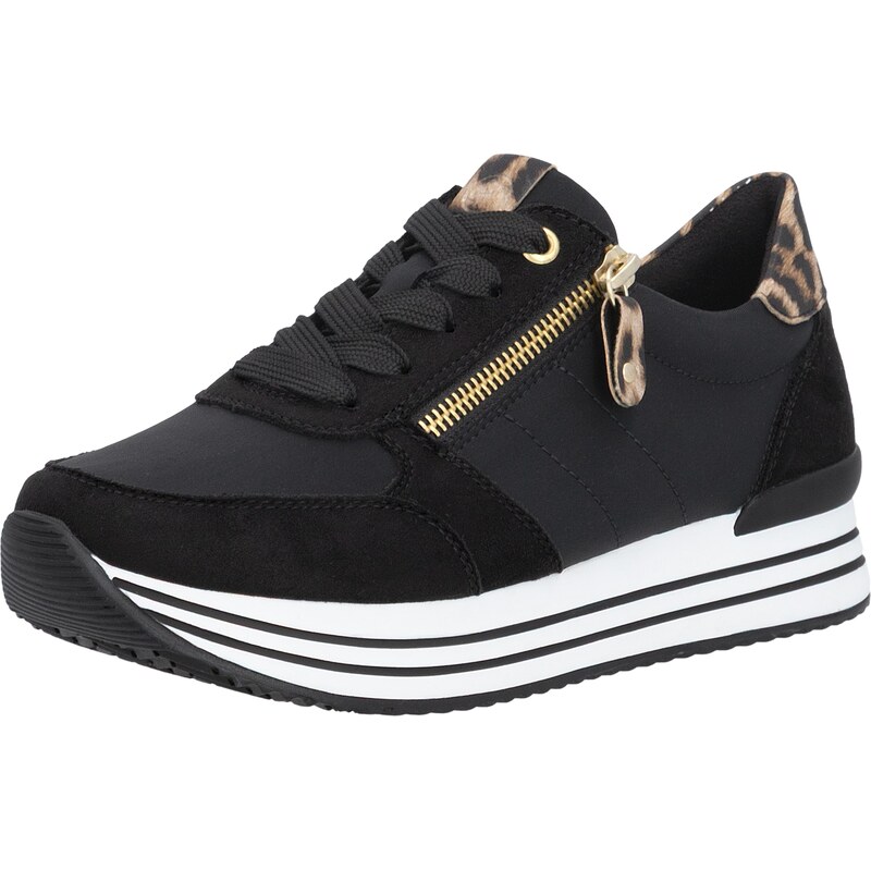 REMONTE Nízke tenisky béžová / farba ťavej srsti / čierna 67458808