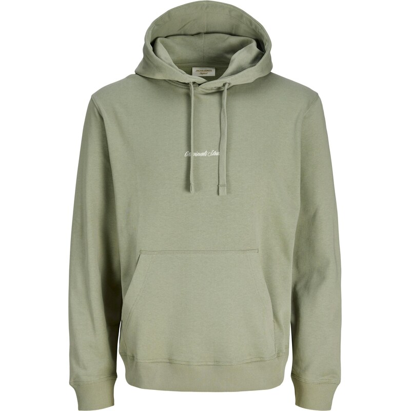 JACK & JONES Mikina JORNorrebro pastelovo zelená / biela 67458820