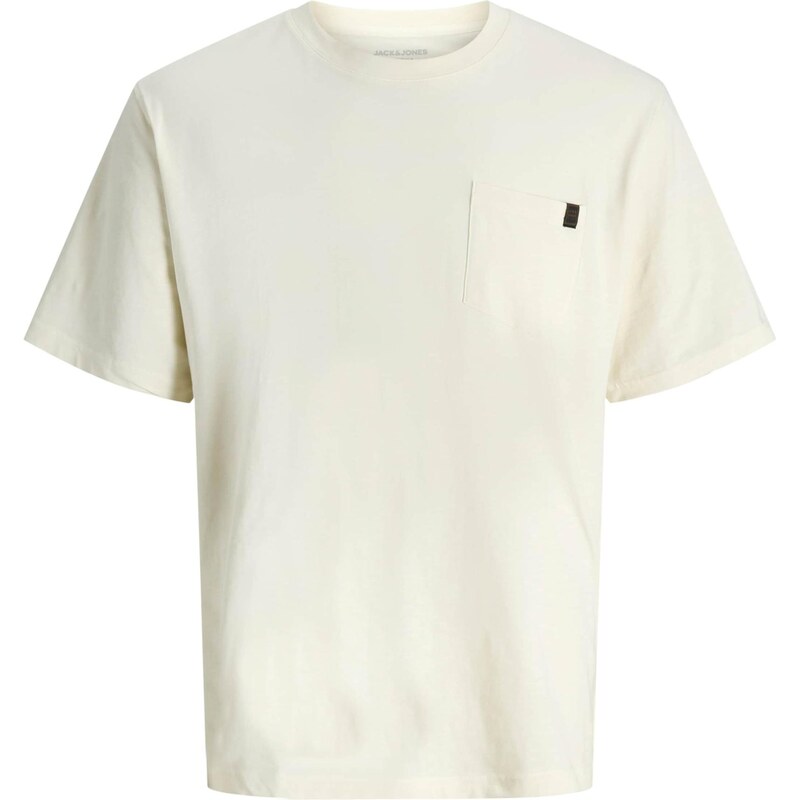 JACK & JONES Tričko JJEdover šedobiela 67458833
