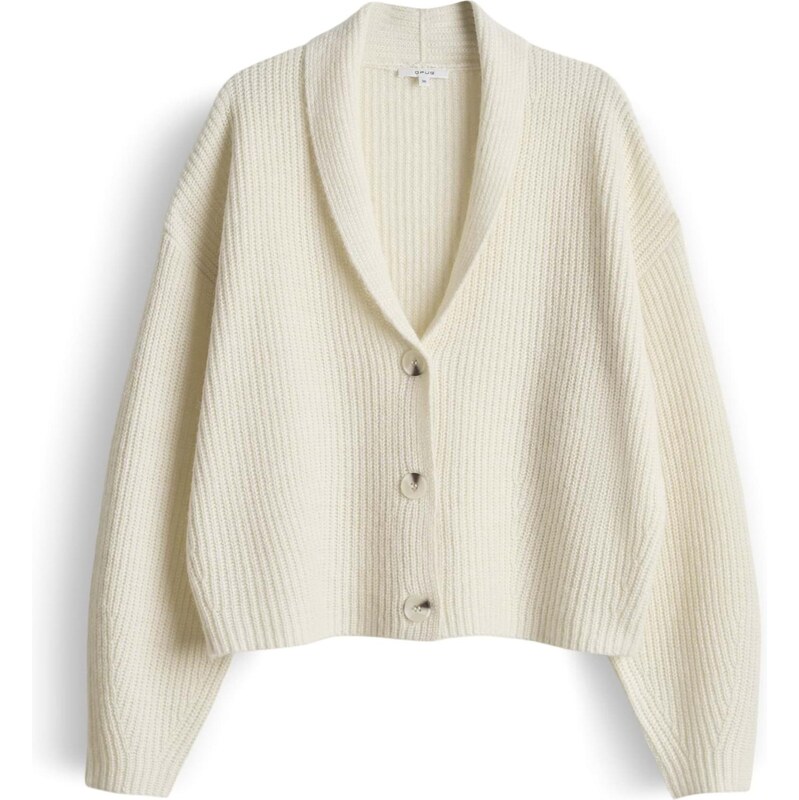 OPUS Kardigán Dusena biela 67458834