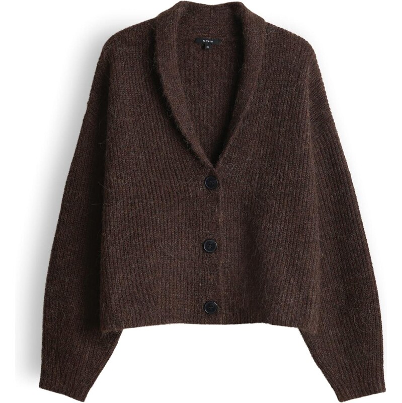 OPUS Kardigán Dusena hnedá 67458829