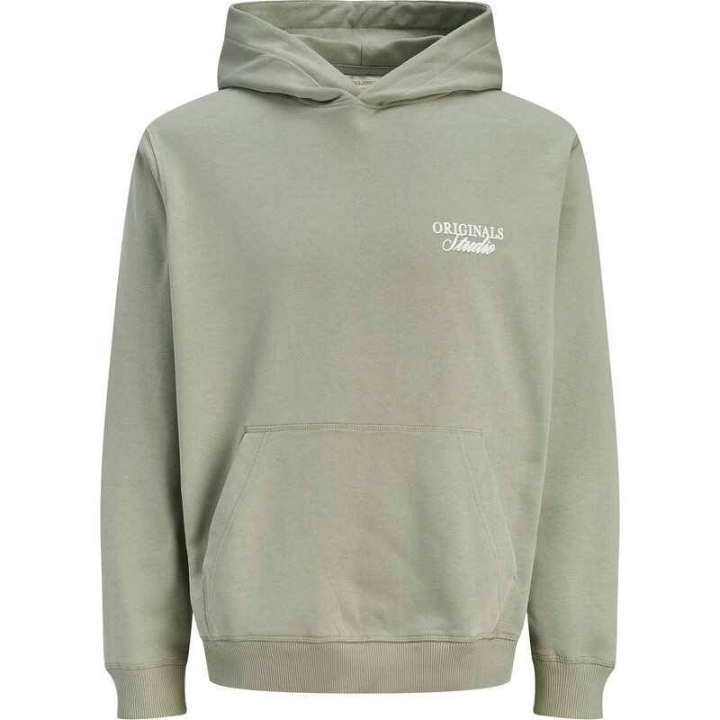 JACK & JONES Mikina JORNorrebro pastelovo zelená / biela 67458827