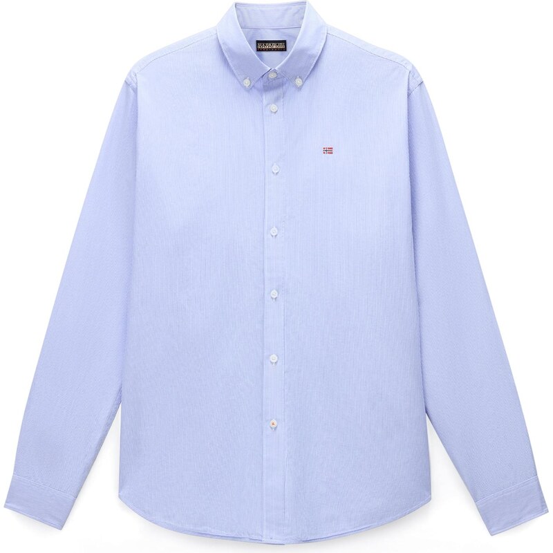NAPAPIJRI Košeľa G-TERRA LS modrá denim / pastelovo modrá 67458843