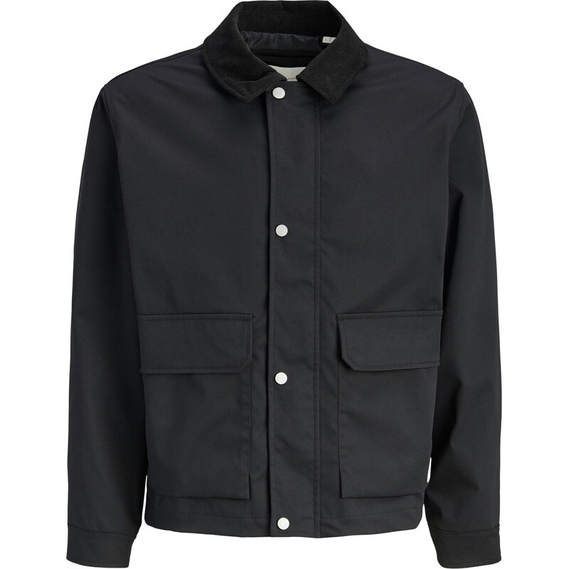 JACK & JONES Prechodná bunda JORCatskills Barn čierna 67458845