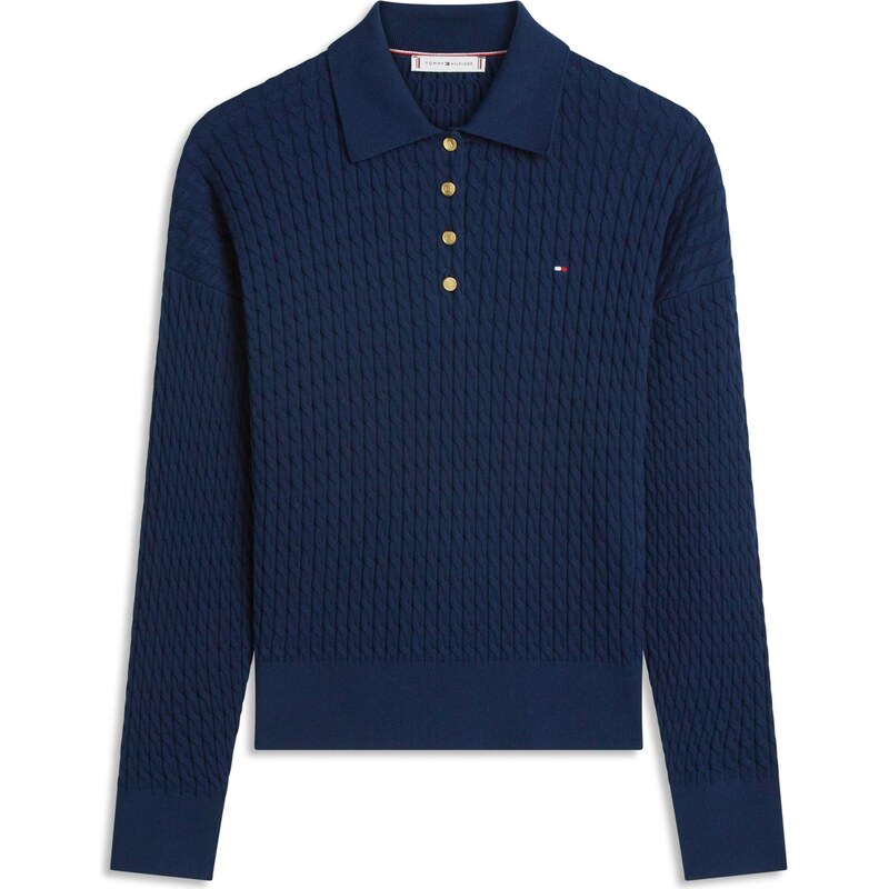 TOMMY HILFIGER Sveter námornícka modrá 67458896