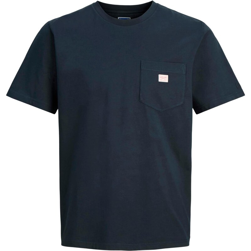 JACK & JONES Tričko JPRBLUcaleb tmavomodrá / biela 67458927