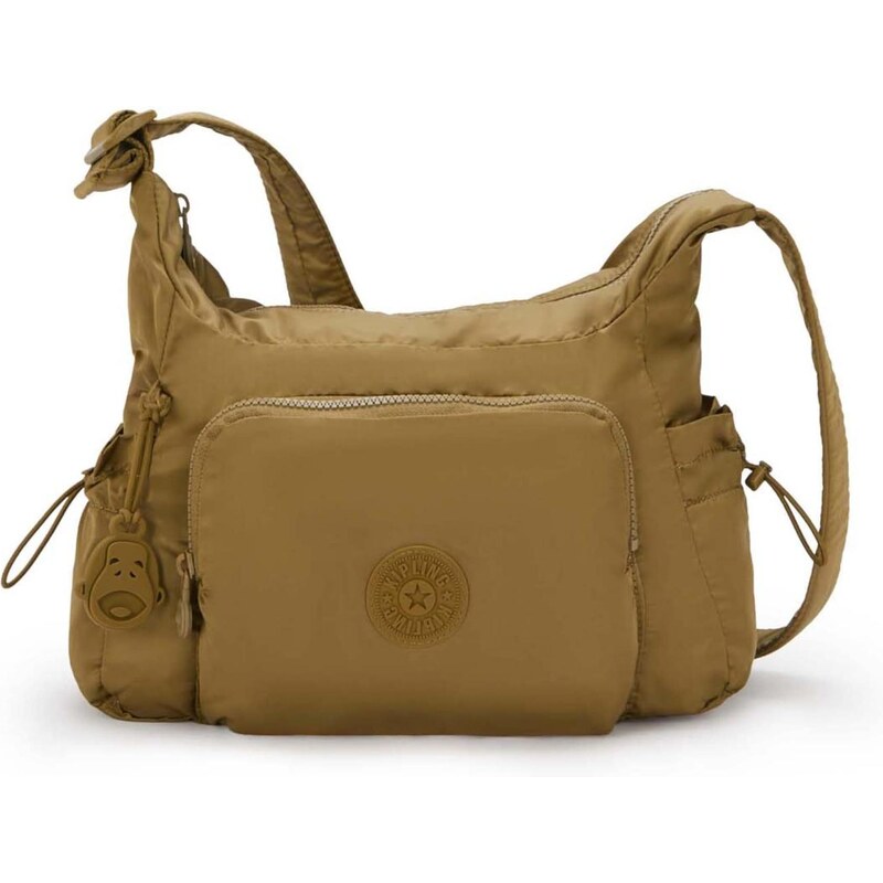 KIPLING Taška cez rameno Gabb S kaki 67459034