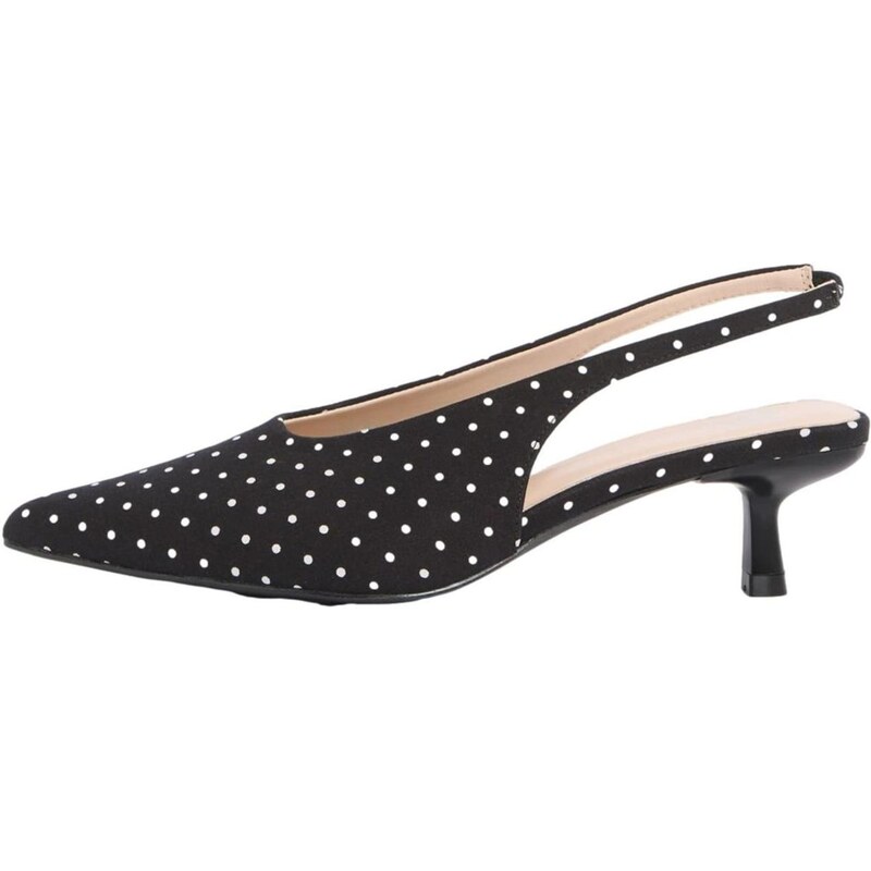 Friends Like These Lodičky s otvorenou pätou čierna / biela 67459081