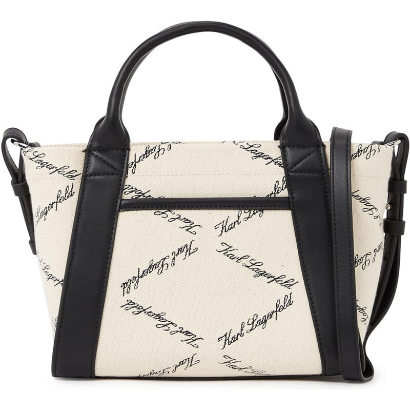 Karl Lagerfeld Kabelka Ville krémová / čierna 67459118