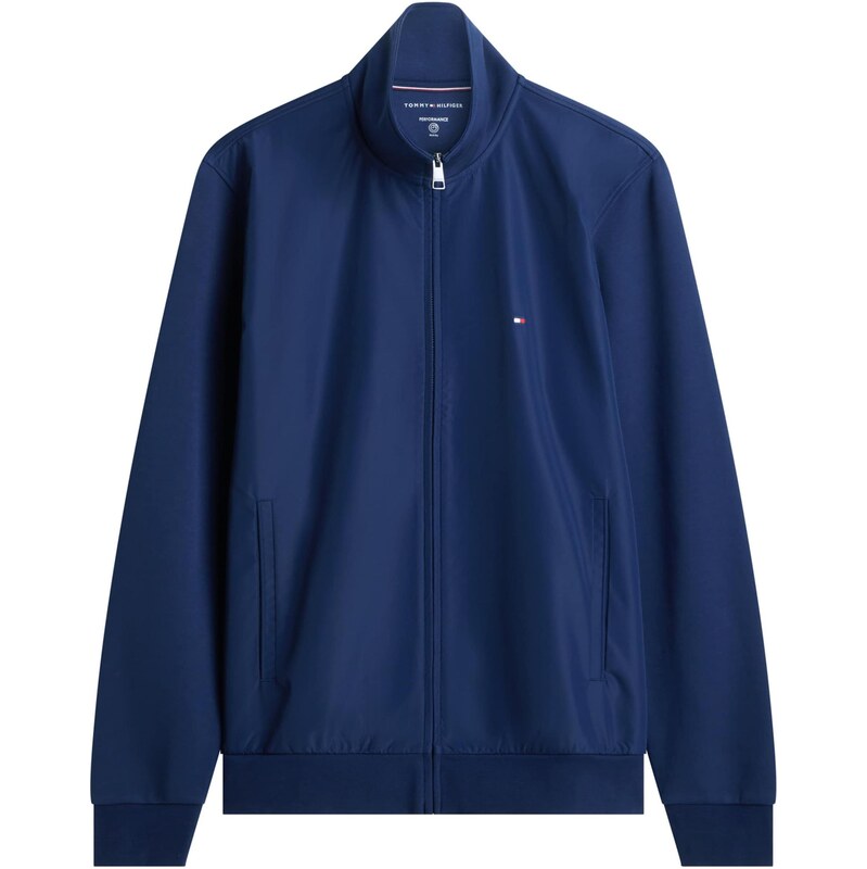 TOMMY HILFIGER Tepláková bunda ESSENTIAL námornícka modrá 67459146