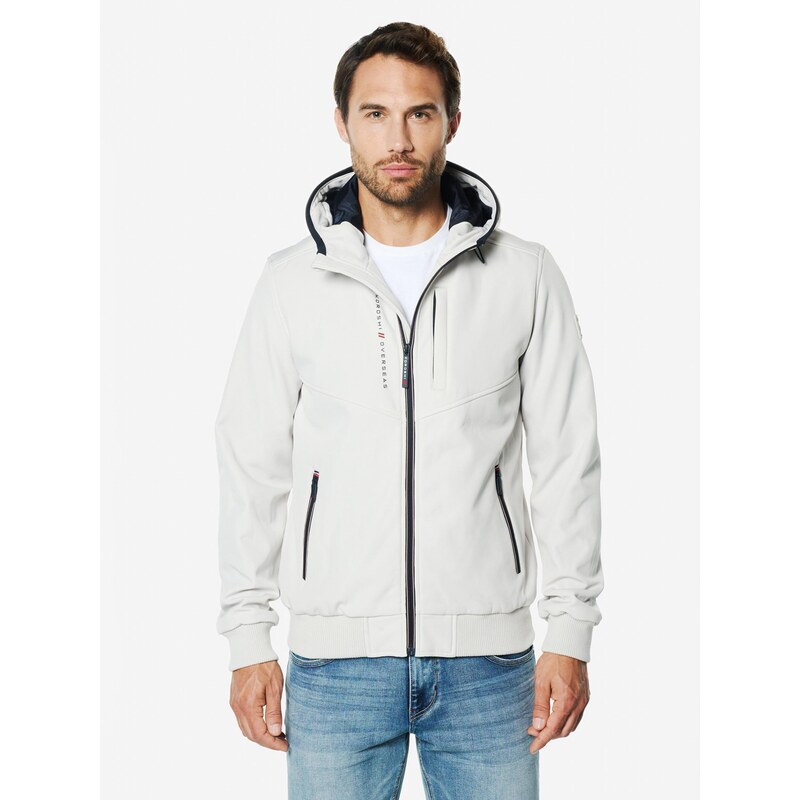 KOROSHI Prechodná bunda svetlosivá 67459150