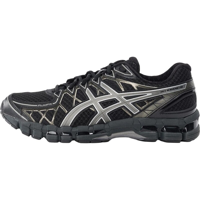 ASICS SportStyle Nízke tenisky Gel-Kayano 20 čierna / strieborná / 67459168