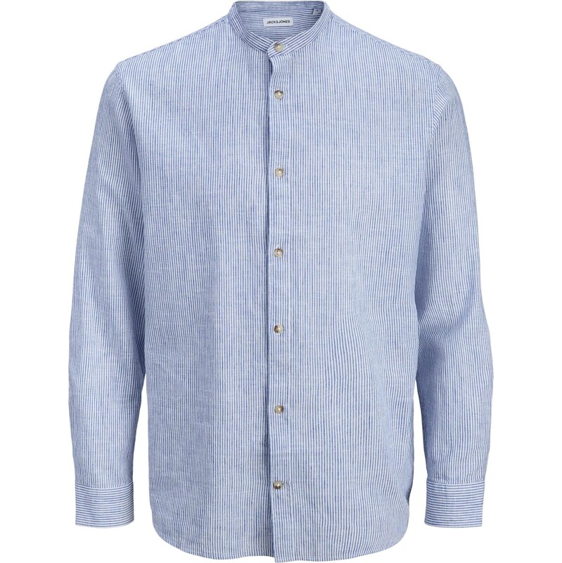 JACK & JONES Košeľa JJESummer kráľovská modrá / biela 67459220